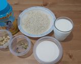 A picture of step 1 of Basmati rice payasam/rice kheer.