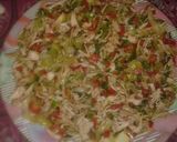 A picture of step 1 of Chicken veggi Chinese Roll.