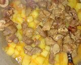 Foto langkah ke 4 dari resep Balada (Tahu, Kentang, Hati ayam).