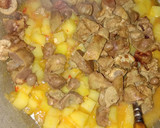 Foto langkah ke 4 dari resep Balada (Tahu, Kentang, Hati ayam).