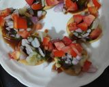A picture of step 5 of Sev Puri.