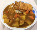 รูปขั้นตอนการทำที่ 9 ของ ข้าวแกงกะหรี่หมูทอด