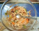 A picture of step 6 of Microwave Spicy Hakka Noodles Recipe.