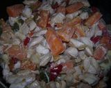 Foto del paso 10 de la receta: Suprema trozada con verduras y arroz a la crema