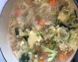A picture of step 5 of Easy green vegetable lemongrass soup #vegan #vegetarian #gluten-free #paleo.