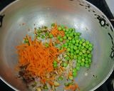 A picture of step 1 of Quick Herb Rice For Tiffin.