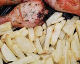 Foto del paso 1 de la receta: Pollo al horno con papas, recuerdo de un gran amor