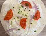 A picture of step 2 of Goat Cheese Quesadilla.
