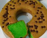 Foto langkah ke 8 dari resep Bolu pandan choco chips.