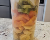 Foto del paso 2 de la receta: Papilla de papaya, plátano y kiwi