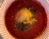 A picture of step 3 of Instant Red Chilli Pickle.