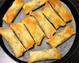 A picture of step 13 of Baked Veggie Spring Rolls with Indian Flavour - Fusion Style.