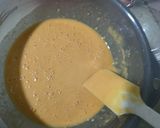 Gambar langkah 5 resipi Kek Gula Hangus / Sarang Semut.