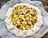 Foto del paso 11 de la receta: Pizza rústica con patata y bacon, sin gluten