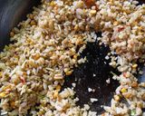 A picture of step 4 of Kothamalli Aval Upma / Coriander Poha.