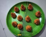 A picture of step 6 of Carrot Halwa Modak.