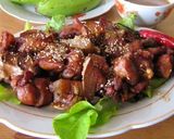Hình bước làm 7 của món Bún chả lợn nướng và dê nướng