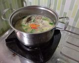 Foto langkah ke 4 dari resep Bobor pokcoy kubis tempe.