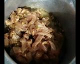 A picture of step 3 of Chicken Chow mein😋.