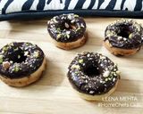 A picture of step 6 of Baked Malpua Doughnuts with Thandai masala.
