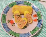 Foto langkah ke 5 dari resep Telur gulung isi ayam cincang.