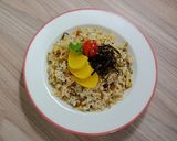 Hình bước làm 4 của món Takanachahan (Cơm chiên cải chua Nhật Bản)
