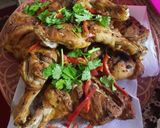 A picture of step 4 of Masaly darr tikka.