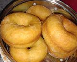 Foto langkah ke 8 dari resep Donut topping chocolate almond (ukuran sendok).