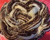 Csokis fonott kalács húsvétra🍫🐰 (Ch csökkentett) recept fázis 5 fotója