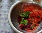 A picture of step 3 of Beetroot and carrot salad 🥗.