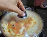 A picture of step 6 of Huevos Rancheros.