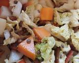 Foto del paso 2 de la receta Ensalada templada de lentejas, cogollos y ceviche vegano