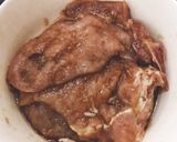 A picture of step 2 of Banh Hoi with Grilled Pork Chops.