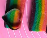 Cara Membuat Rainbow Heart Cookies Slice 6