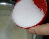 A picture of step 3 of #mango rice kheer.