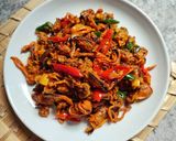 Foto langkah ke 6 dari resep Tumis Kerang Ijo Kupas.