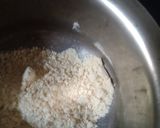 A picture of step 1 of Sattu drink.