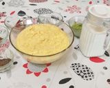 A picture of step 2 of Corn Khichdi or Makai no dano.