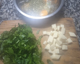 Foto del paso 1 de la receta: Omelette con espinaca y queso muzzarella!!