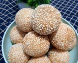 Foto langkah ke 3 dari resep Onde-onde wijen isi kacang hijau.