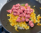 Foto del paso 3 de la receta: Macarrones con salchichas