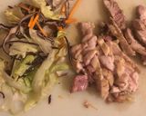 Foto del paso 2 de la receta: 186. Ensalada de pollo con champiñones (entrante ensalada)