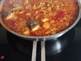 Arroz con jibia fresca