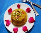 A picture of step 10 of Moong dal halwa.