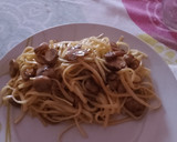 Foto del paso 3 de la receta: Tallarines con Champiñones