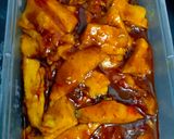 Foto langkah ke 4 dari resep Telur dadar pedas manis.