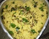 A picture of step 1 of Dhokla.