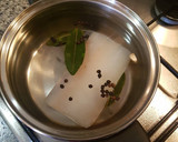 Foto del paso 1 de la receta: Bacalao al mousse de pimientos verdes italianos