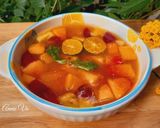 Hình bước làm 5 của món Bữa cơm healthy với nhiều trái cây