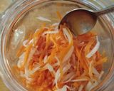 Hình bước làm 4 của món Đồ Chua đơn giản dễ làm (Fermented Carrot-Radish)